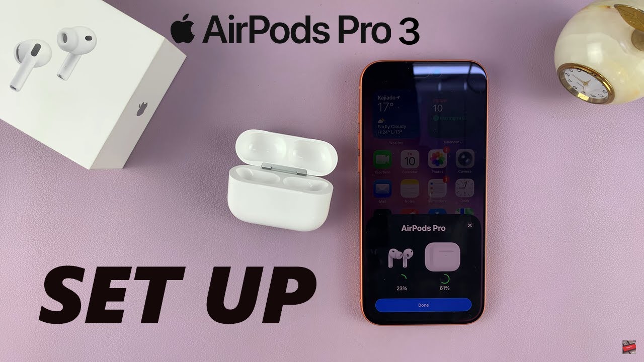 Airpods Pro 3: First Time Set Up - Step By Step - YouTube