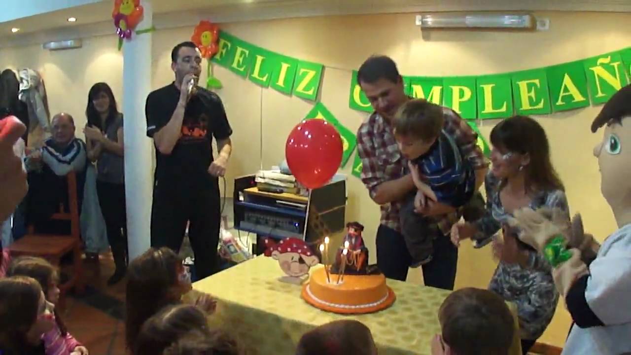 Salón Evaristo´s; Cumple 4 de Franco: Ceremonia de la torta
