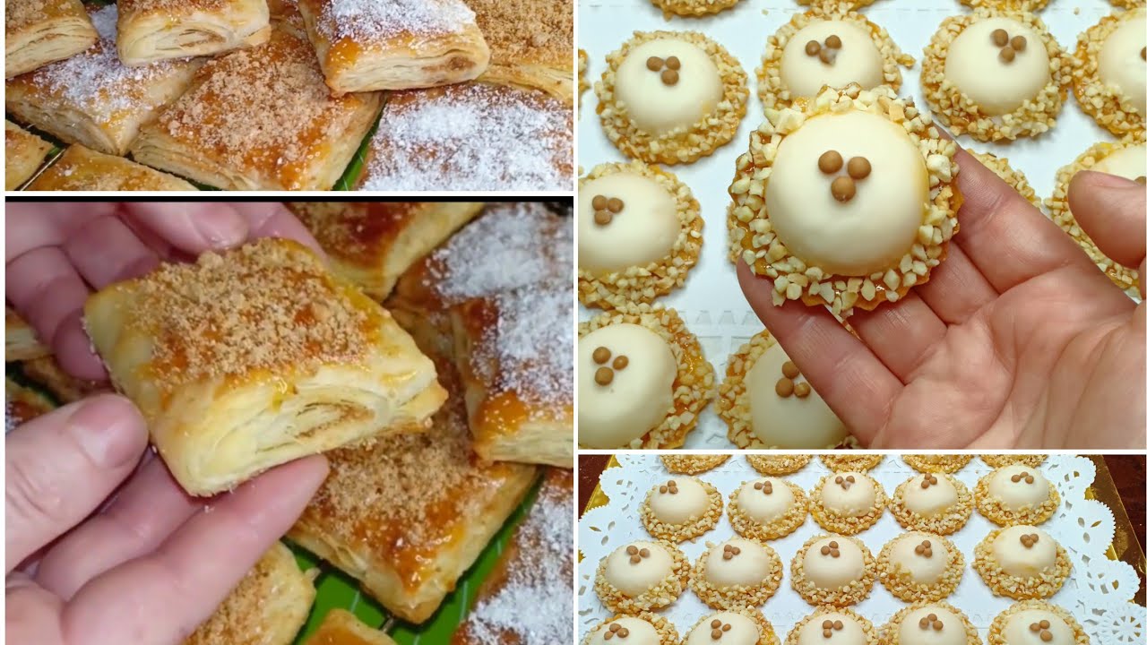 Подавайте их на завтрак к празднику Ид с румяным лицом 💪 Хрустящий хлеб к празднику Ид 🥰 Сладости...