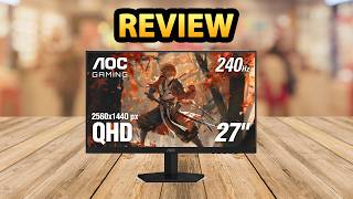 AOC Gaming Q27G41ZE 27 Inch QHD IPS Gaming Monitor ✅ Review