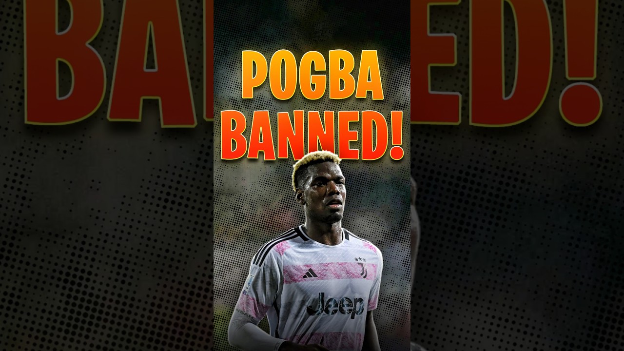 Pogba is BANNED from Football ⚽️❌