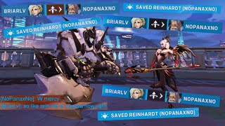 An Insane Mercy Makes Up For an Aggressive Rein | Overwatch 2