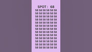 can you find 68 in 5 seconds? #wordpuzzlegame #game #mathematics #mindbendingquiz #puzzle