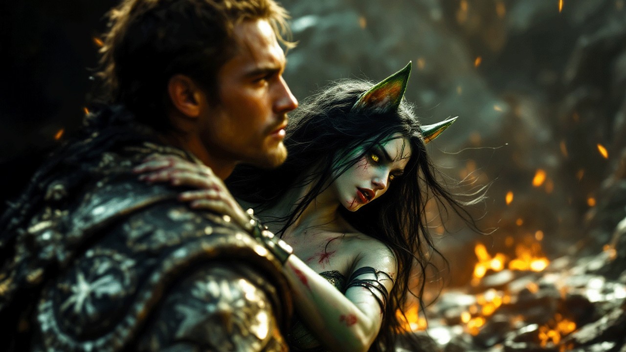 Alien Warrior Queen Falls in Battle… And Her Only Hope Is a Human Slave