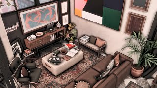 Eclectic Studio The Sims 4 Apartment Renovation Speed Build
