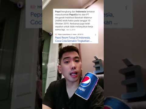 Video: Pepsi diperbuat daripada apa?