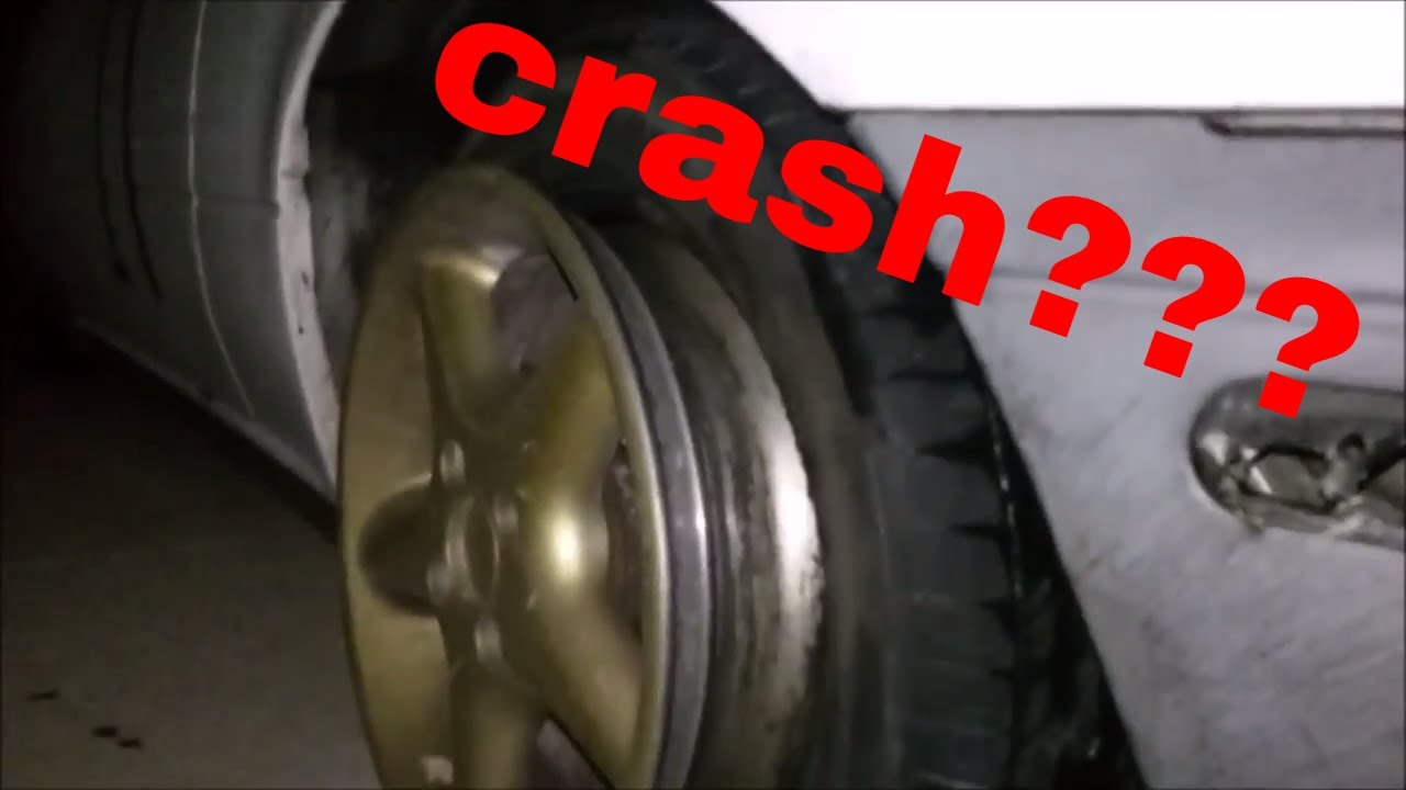 Crashing a Miata and blown tires! YouTube