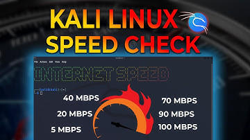 Check Internet Speed With Kali Linux Terminal [ Bangla ]