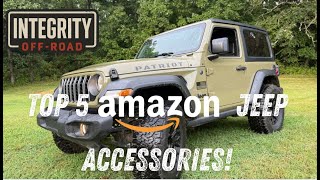 Top 5 Amazon Jeep Accessories | Under $100?