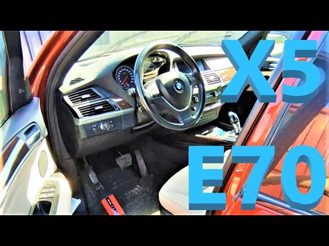 BMW X5 E70 ошибка стояночного тормоза