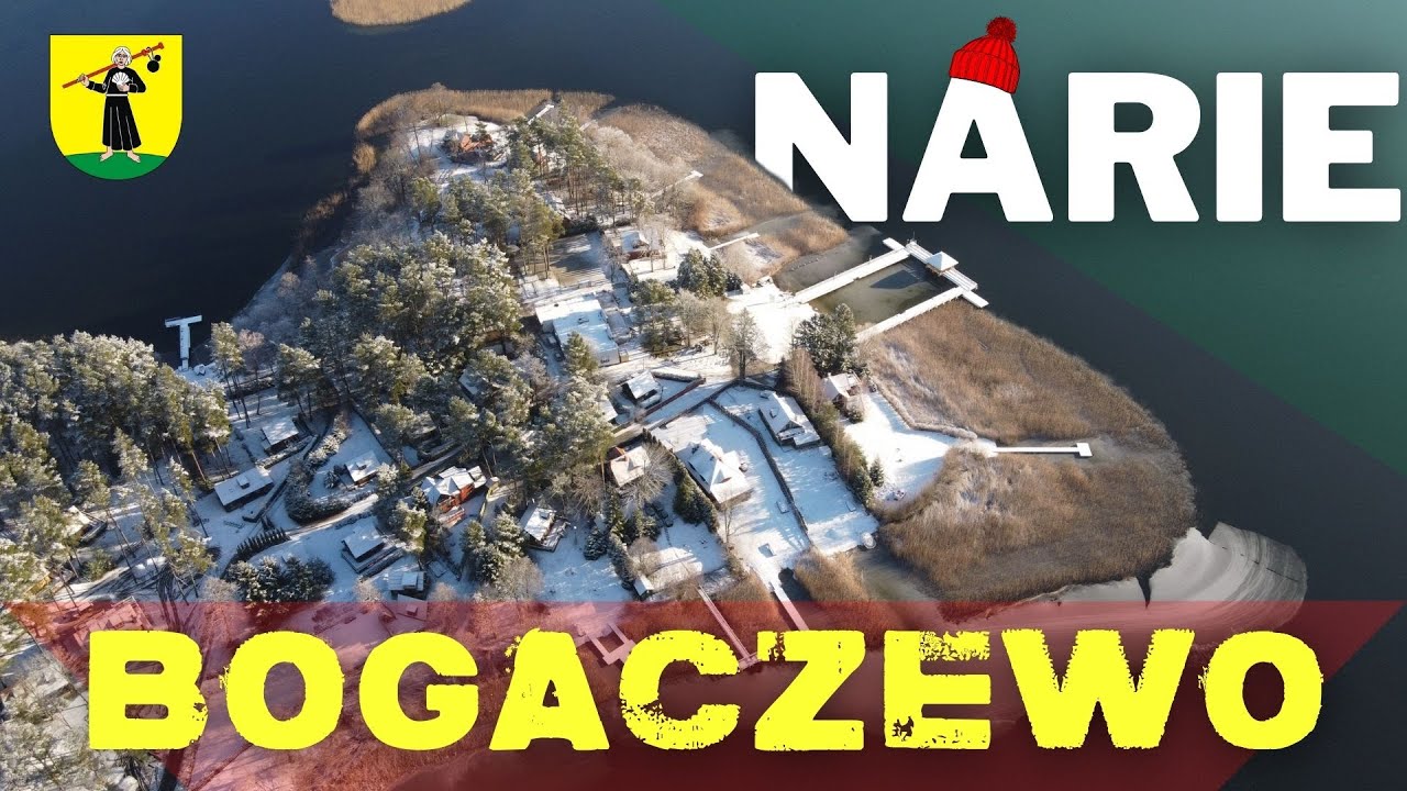 Jezioro Narie z lotu Ptaka. BOGACZEWO.