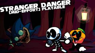 Fnf New Stranger Danger Playable - Vs Sonic.exe Rerun Mid-Effort Playable Modsgameplay