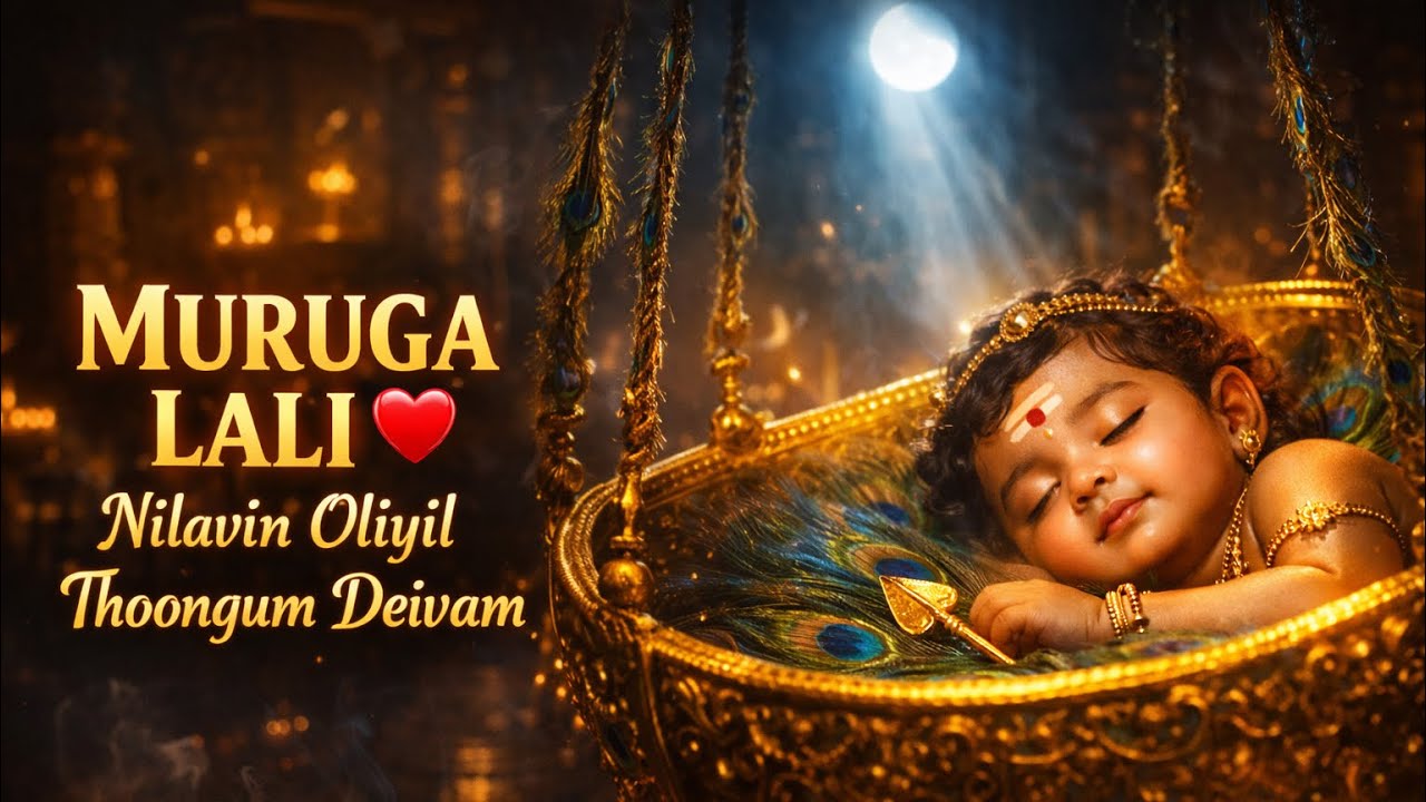 Muruga Lali – Mayil Thoongattum | Divine Baby Murugan Lullaby Song | Lali Lali Muruga | OM MURUGA 