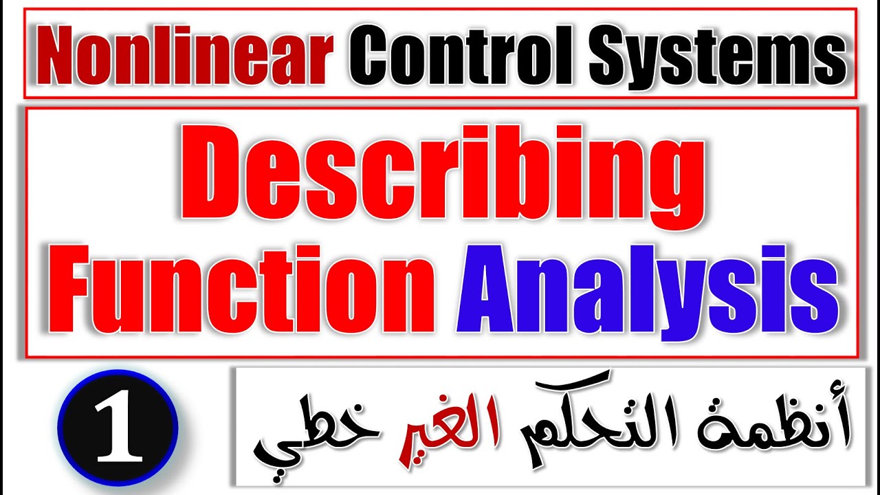 Describing Function Part 1 & Intro to Nonlinear Control Systems ...
