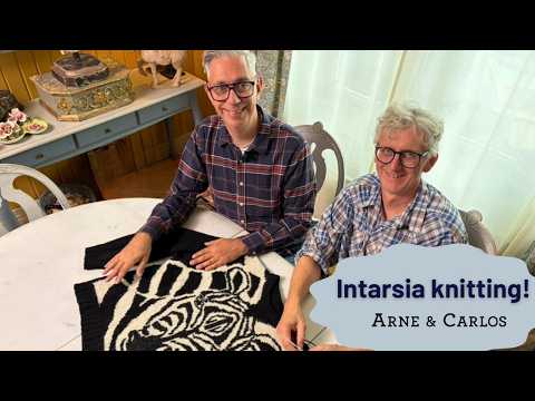 🦓 INTARSIA KNITTING: Learn How to Knit Colorwork Without Floats | Arne & Carlos Tutorial