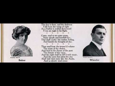 "The Flame Of Love" from The Peasant Girl, Elsie Baker & Frederick Wheeler (1915) Rudolf Friml song
