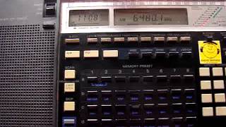 23.12.2012 MND Radio in Korean 1107 on 6480 CHC + Korean noise jamming