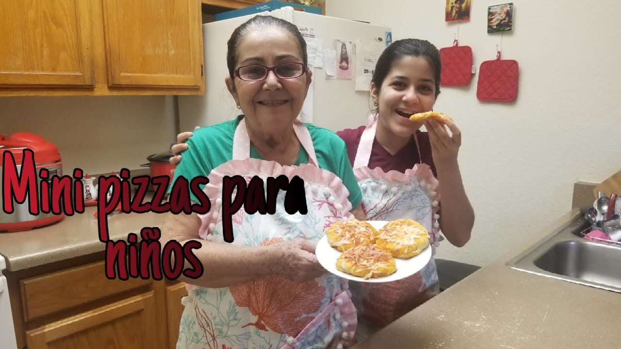 Receta especial de mini pizzas para niños