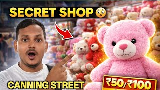 Canning Street Secret Shop 😲 Soft Toys Wholesale Market Kolkata | ₹50/₹100 screenshot 1