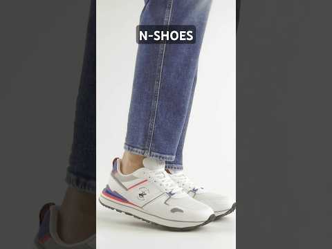 Чоловічі білі елітні кросівки Beverly Hills Polo Club V5-6140 в магазині взуття N-SHOES у Харкові
