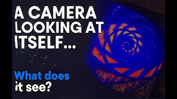 Video Feedback Loop: UniverseLookingAt(Your)self