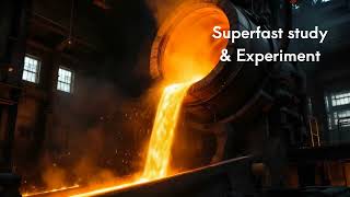 Molten Iron Facts 😀 | How It Cools from Yellow to Black