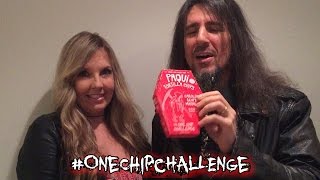 Bumblefoot takes Paqui #OneChipChallenge (Carolina Reaper hot pepper tortilla chip)