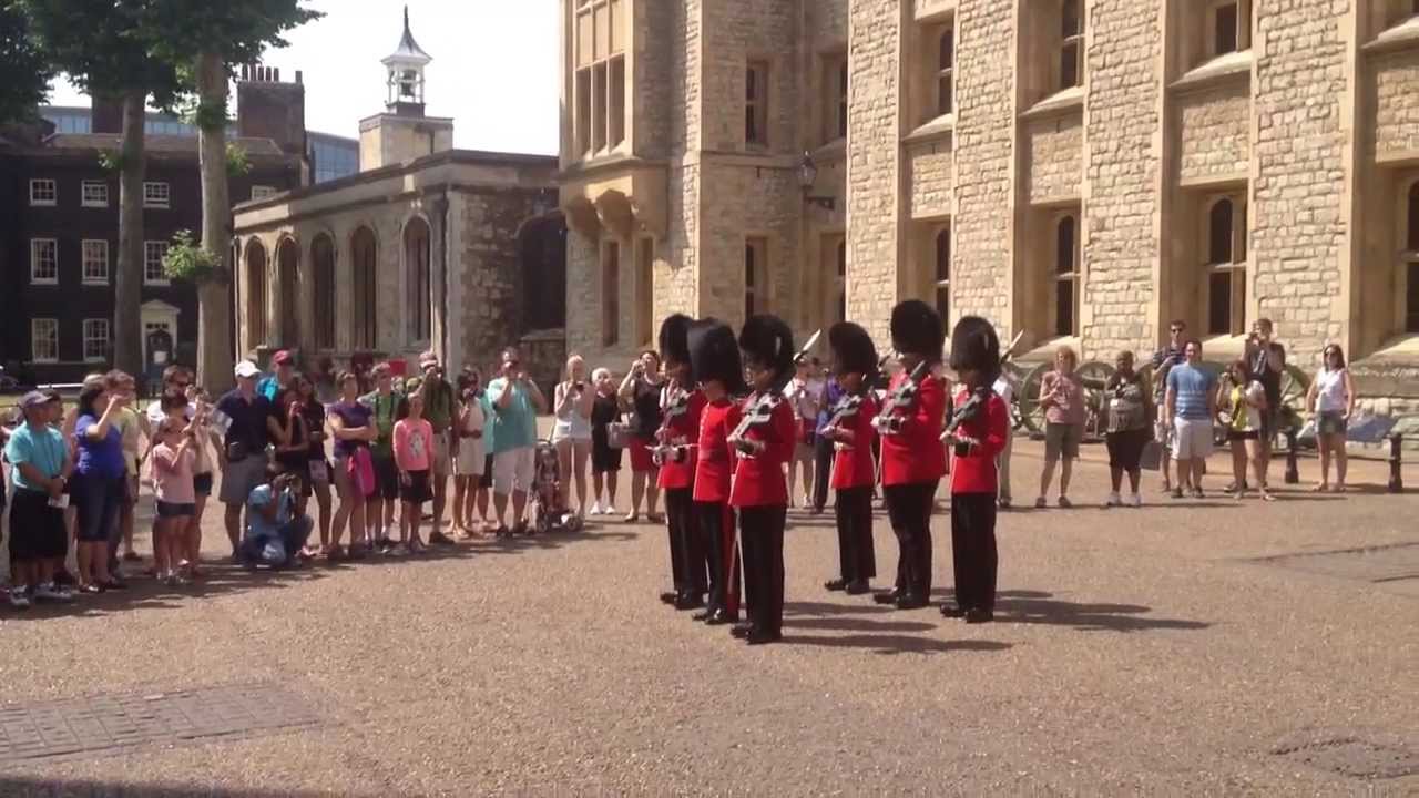 London Royal Guards Tower of London