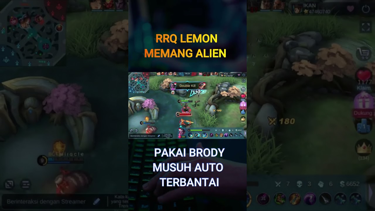 RRQ LEMON PAKAI BRODY, MUSUH AUTO MENANGIS 