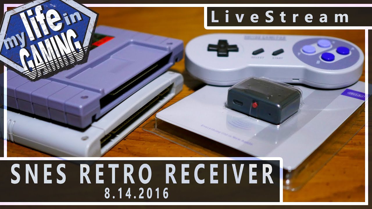 SNES Retro Receiver (w/RetroRGB) 8.14.2016 :: LiveStream - SNES Retro Receiver (w/RetroRGB) 8.14.2016 :: LiveStream