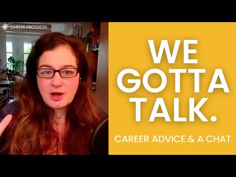 Career Advice That ACTUALLY Helps (And The Future of This Channel) thumbnail