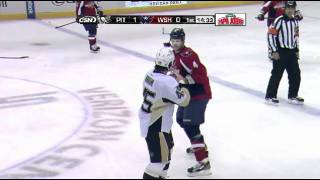 John Erskine  vs. Arron Asham Fight 01/12-2011 (HD)
