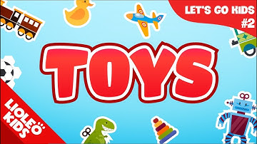 Bé học tiếng Anh về đồ chơi |[Trọn bộ 20 chủ đề từ vựng sách Let