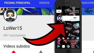 COMO TENER EL CONTADOR DE SUSCRIPTORES EN ANDROID | Widget YouTube 2018 screenshot 5