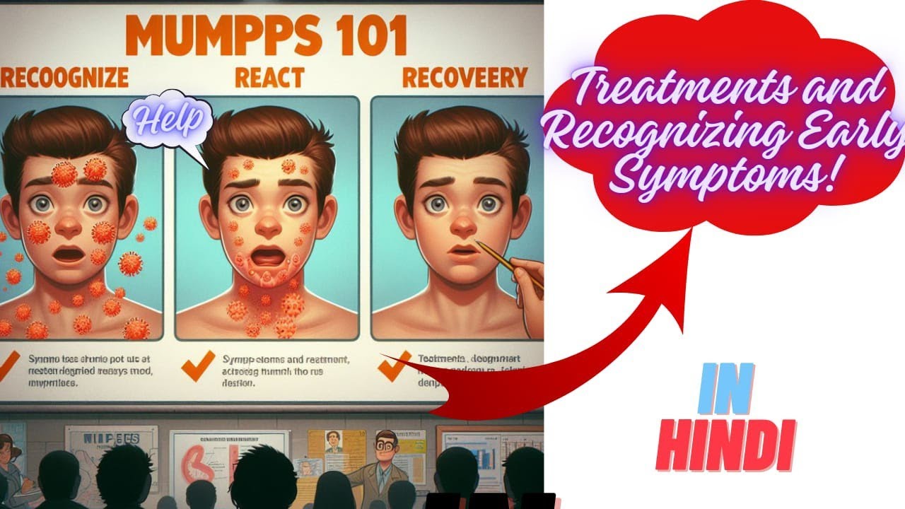 MUMPS in HINDI Treatment of viral infectionsSymptoms Causes