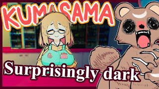 Will this free game about an evil bear that stalks me end happily? - KUMASAMA screenshot 1