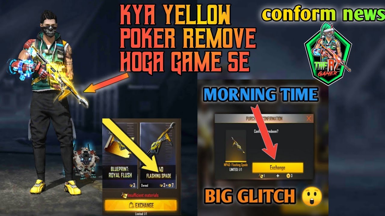 Poker mp40 return glitch problem solve fix, yellow poker mp40 remove from account, conform news