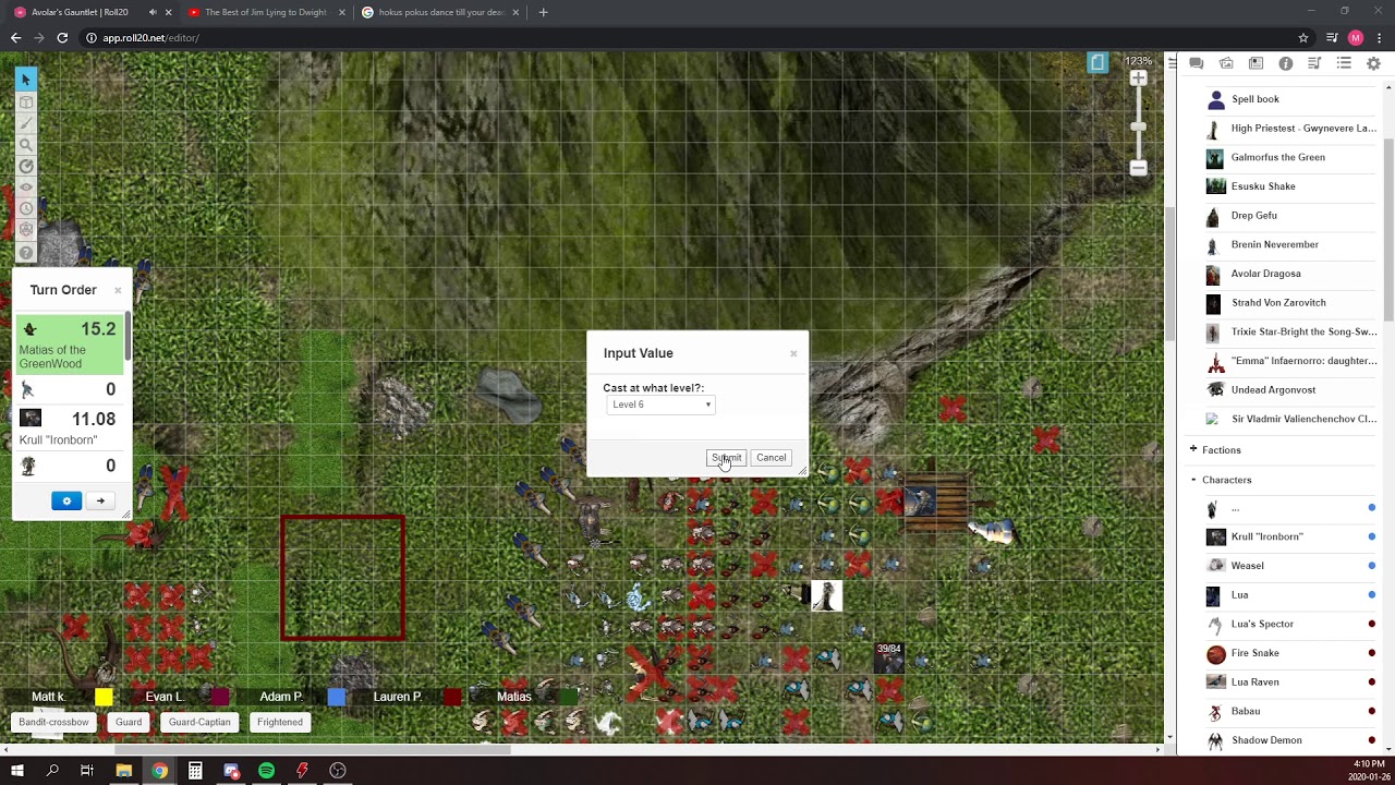 Avolar's Gauntlet Session 40
