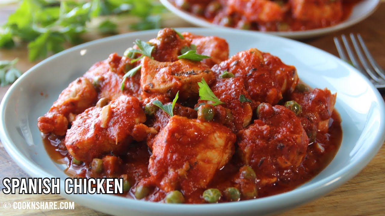 Spanish Chicken Skillet 25 Minutes for $3 per Serving