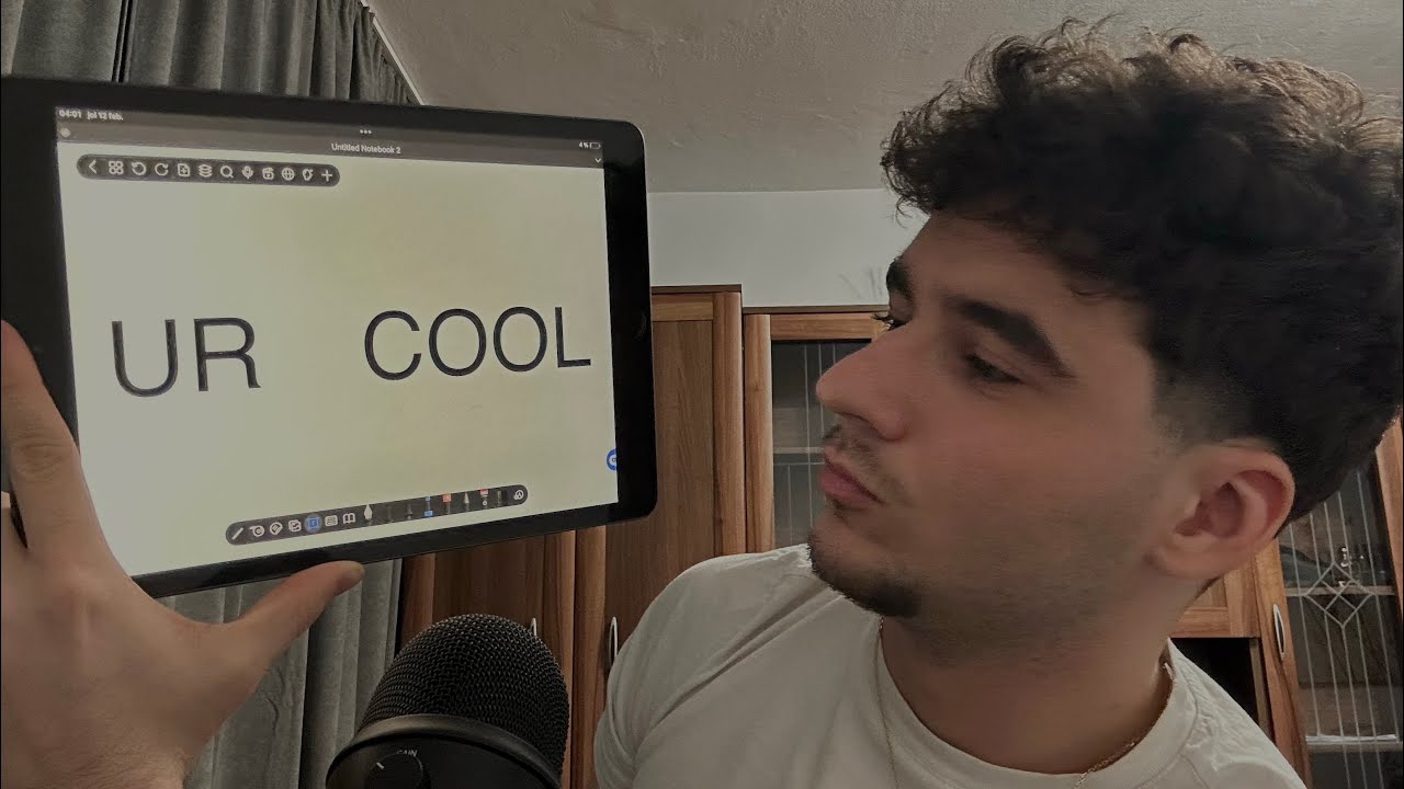 ASMR Words of affirmation with hand movements 😴