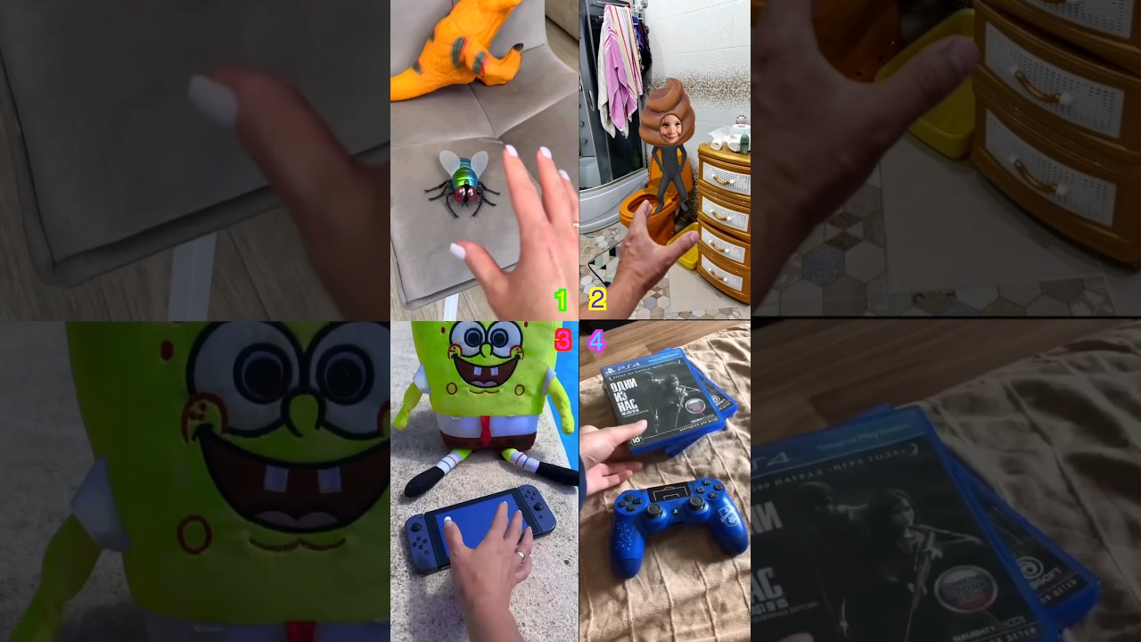 Where did the toys run away which number is better 😂 