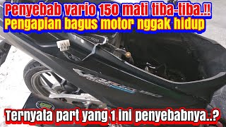 Cause of VARIO 150 suddenly dying.!! Good ignition, motorbike won't start || ATM