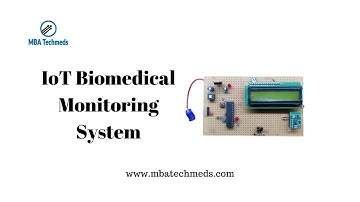 IoT Biomedical Monitoring System - Final Year Project Ideas