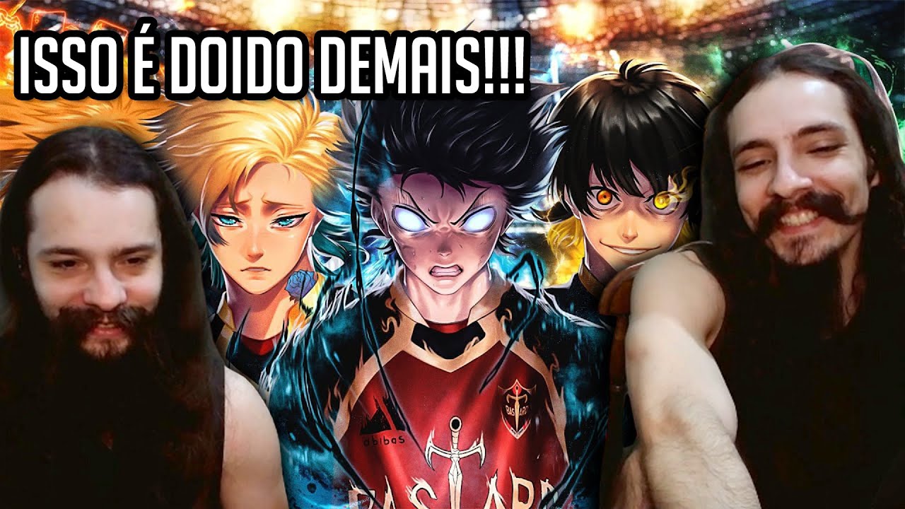 ♪ Bastard X Barcha (Blue Lock) | Liga Neo Egoísta PT 1 | AniRap | React música geek
