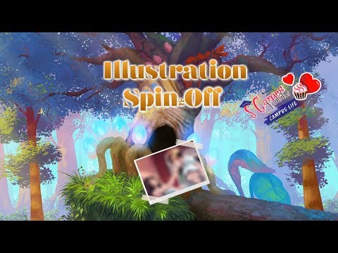 Eldarya Spin-off Leiftan - Le regard d'un ange [ILLUSTRATION] - YouTube