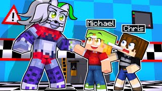 Meeting Roxanne Wolf Minecraft Fnaf Roleplay