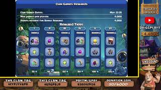 Clan Games Rewards in May 2024 in Clash of Clans | May clan Games Rewards | DriggPlaysLive