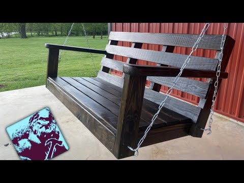 How to Build a SIMPLE Porch swing (basic