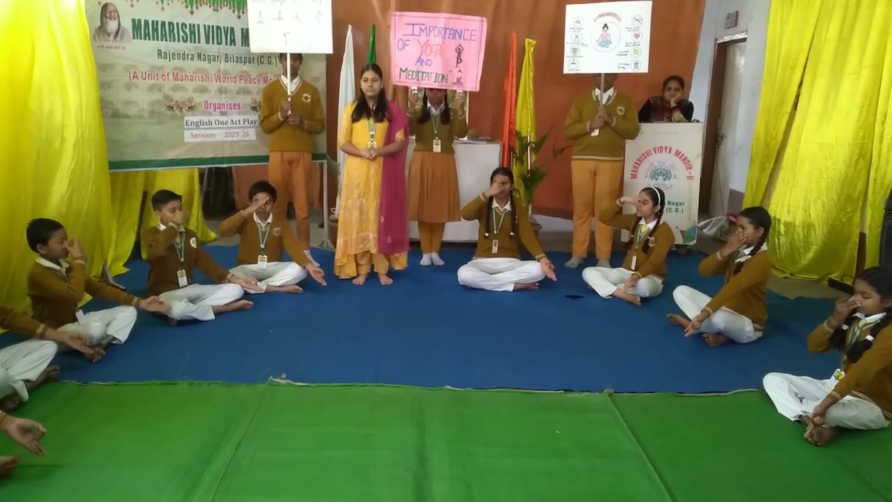 One act play on meditation and yoga 