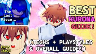 *BEST* 🦈 NEW KURONA GUIDE (TECHS + PLAY STYLE + GUIDE!) | Azure Latch screenshot 3